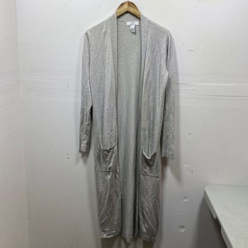 Magaschoni Open Front Duster Cardigan Small